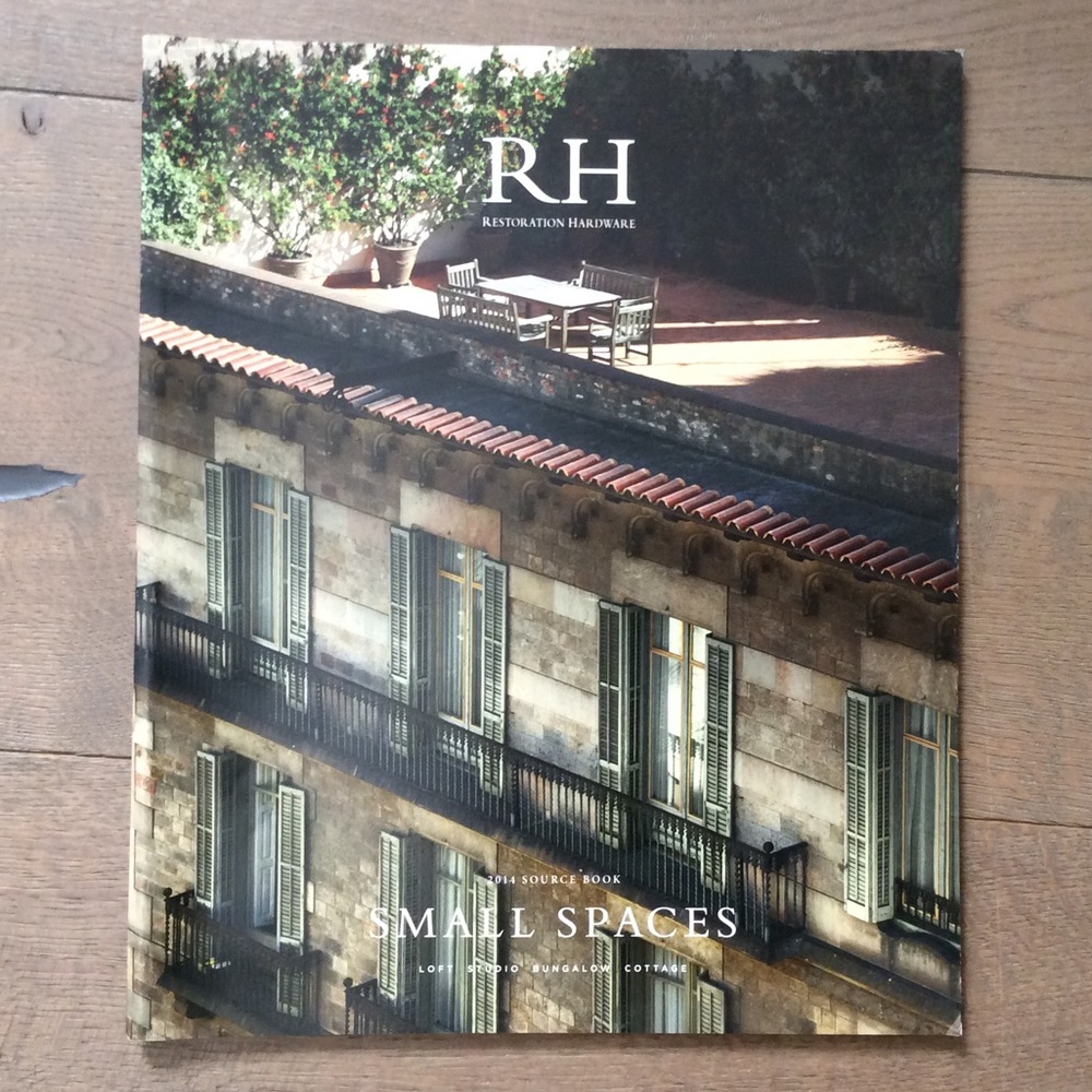 RH Restoration Hardware Catalog Table Book